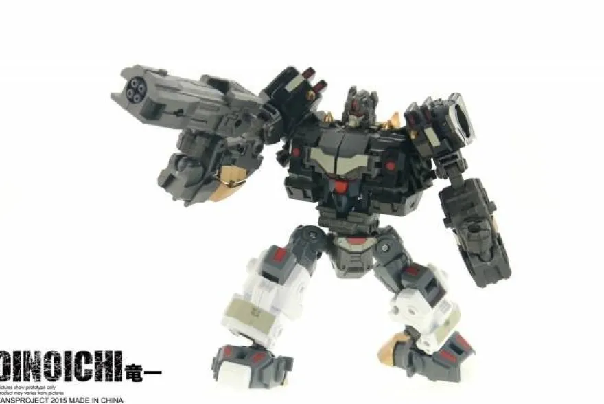B-Ware Fansproject Saurus Ryu-Oh Combiner - Dinoichi - Beschädigte Verpackung