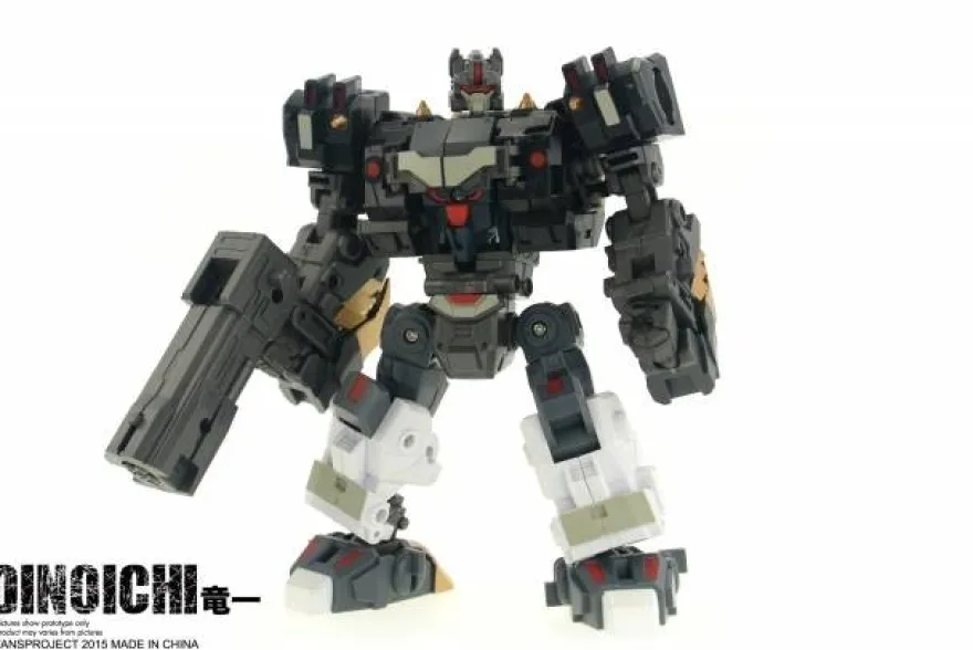 B-Ware Fansproject Saurus Ryu-Oh Combiner - Dinoichi - Beschädigte Verpackung