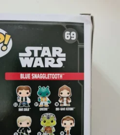 B-Ware Funko POP! Blue Snaggletooth Smuggler’s Bounty Exclusive #69 - beschädigte Verpackung