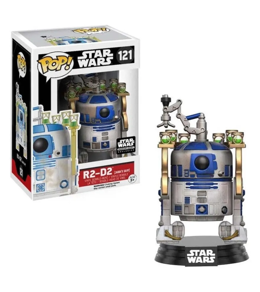 B-Ware Funko POP! R2-D2 (Jabba’s Skiff) #121 Smuggler’s Bounty Exclusive - leicht eingedrückt