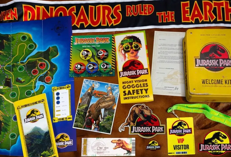 B-Ware Jurassic Park Welcome Kit Standard Edition - defekte Verpackung