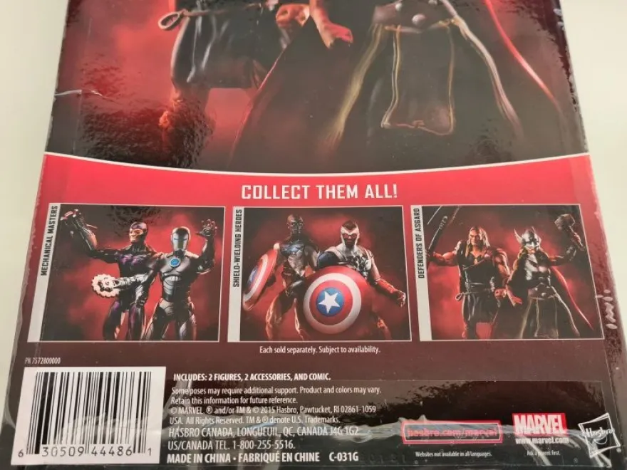 B-Ware Marvel Legends Thor Actionfiguren 2-Pack Defenders of Asgard (Comic Version) - defekte Pck.
