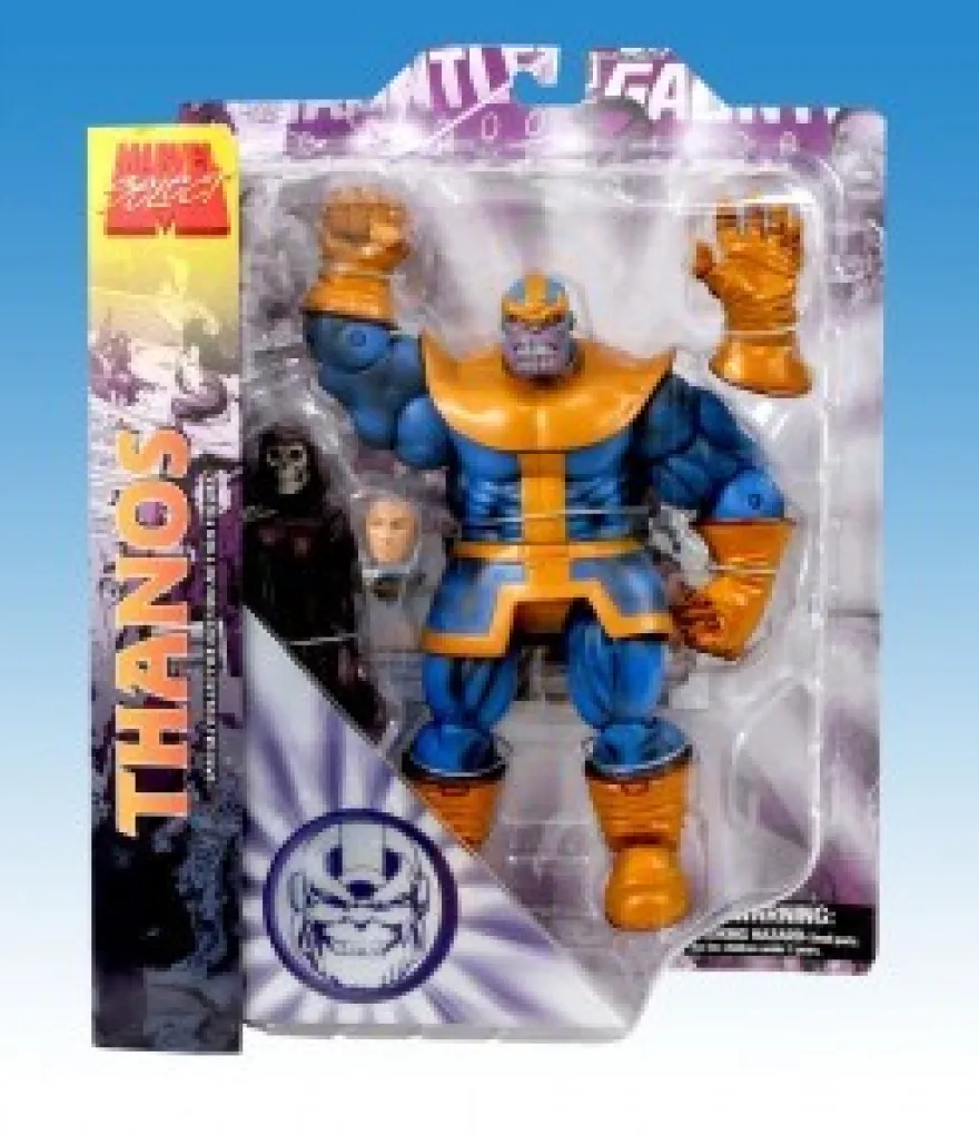 B-Ware Marvel Select Actionfigur Thanos - defekte Verpackung