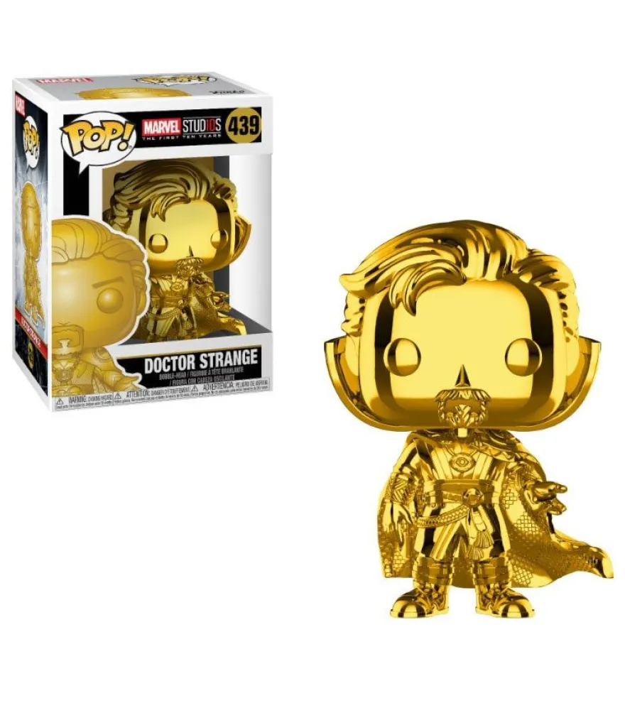 B-Ware Marvel Studios 10 POP! Marvel Vinyl Figur Doctor Strange (Chrome) 9 cm