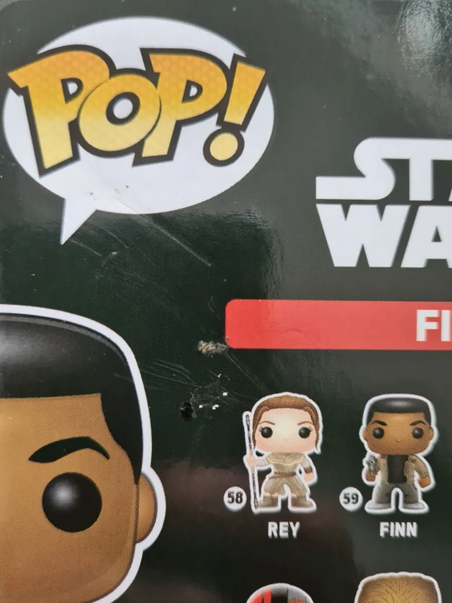 B-Ware: Star Wars Episode VII POP! Vinyl Wackelkopf-Figur Finn 10 cm