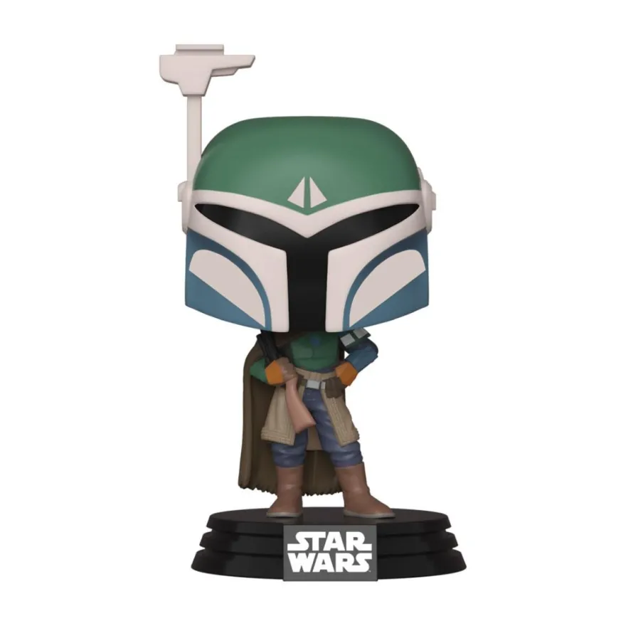B-Ware Star Wars Mandalorian Funko Pop! Vinylfigur Covert Mandalorian - defekte Verpackung