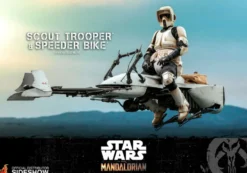 B-Ware Star Wars The Mandalorian Television Masterpiece Actionfigur 1/6 Scout Trooper & Speeder Bike