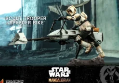 B-Ware Star Wars The Mandalorian Television Masterpiece Actionfigur 1/6 Scout Trooper & Speeder Bike