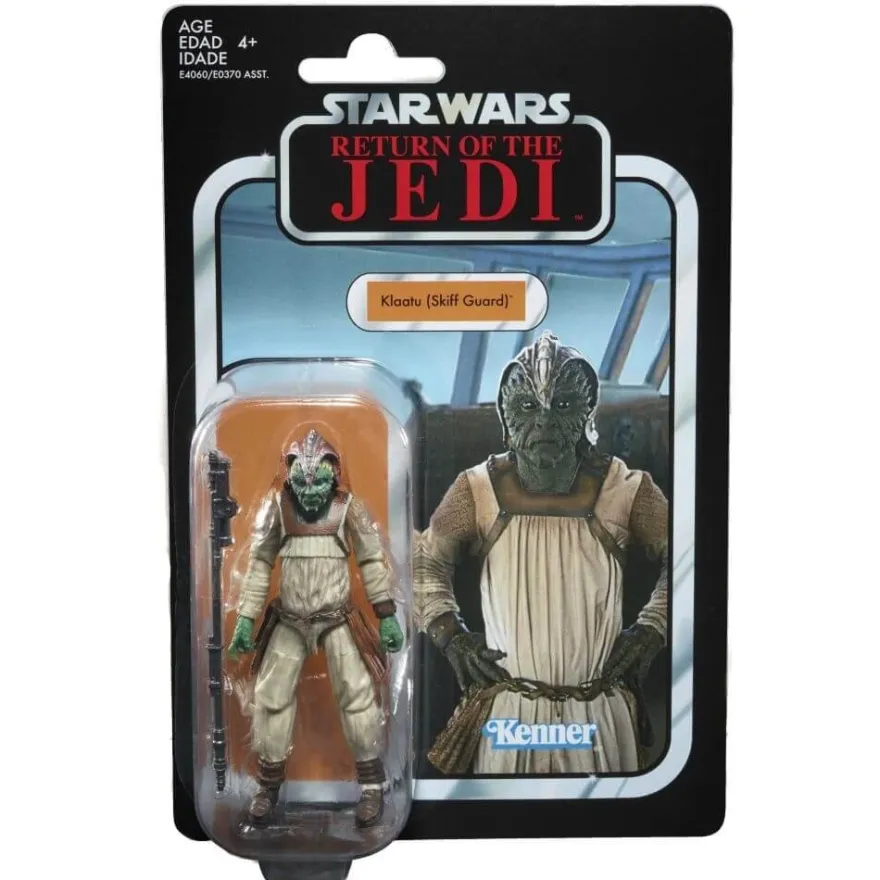 B-Ware: Star Wars Vintage Collection Actionfigur 10 cm Klaatu Skiff Guard (Ep 6) - defekte Verpackun