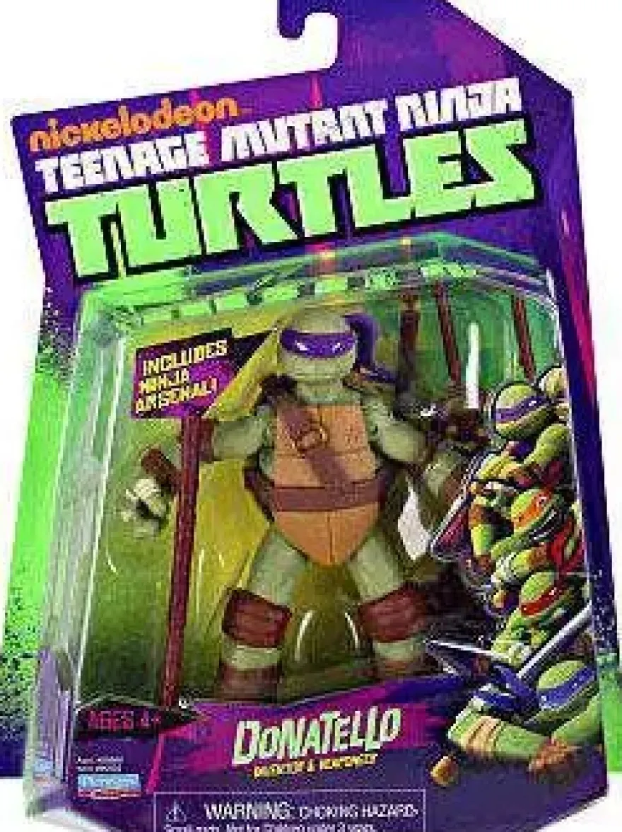 B-Ware Teenage Mutant Ninja Turtles Nickelodeon Donatello Actionfigur - defekte Verpackung