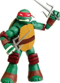 B-Ware Teenage Mutant Ninja Turtles Nickelodeon Battle Shell Raphael Actionfigur - defekte Verpackun