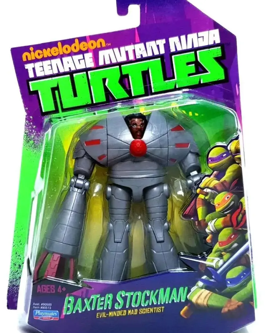 B-Ware Teenage Mutant Ninja Turtles Nickelodeon Baxter Stockman Actionfigur - defekte Verpackung