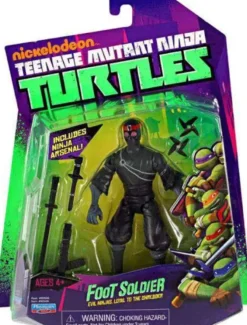 B-Ware Teenage Mutant Ninja Turtles Nickelodeon Foot Soldier Actionfigur - defekte Verpackung