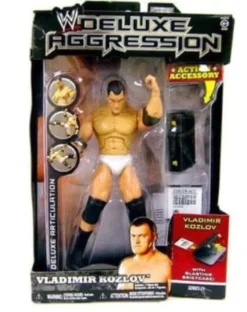 B-Ware WWE Deluxe Aggression #21 Vladimir Kozlov - defekte Verpackung
