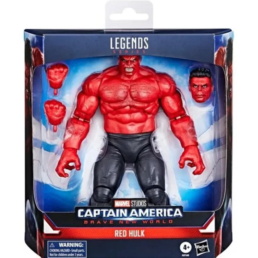 Captain America: Brave New World Red Hulk Deluxe Actionfigur