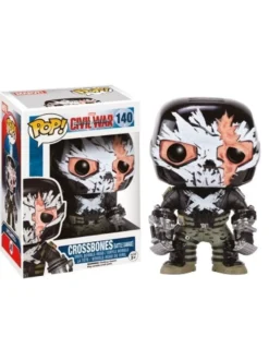 Captain America: Civil War Funko Pop! Vinylfigur Crossbones (Battle Damaged) 140 Exclusive