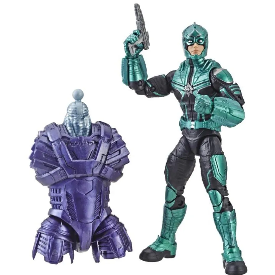Captain Marvel Marvel Legends Actionfigur Starforce Commander