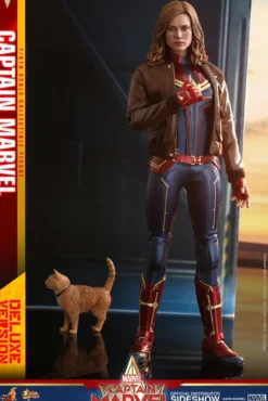 Captain Marvel Movie Masterpiece Actionfigur 1/6 Captain Marvel (Deluxe Version)