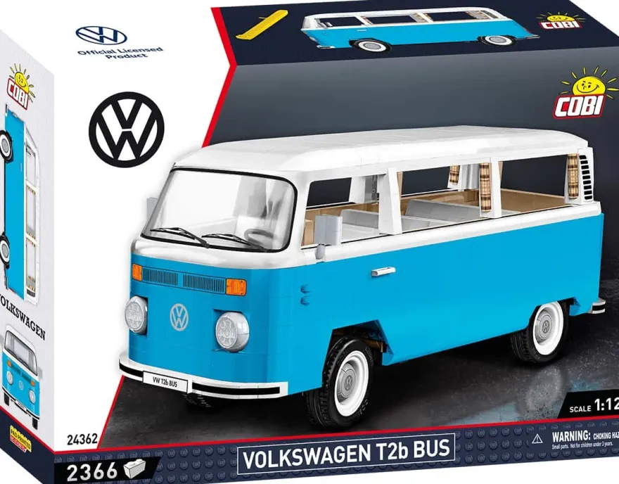 Cars Scale 1:12 - Volkswagen Transporter T2B Bus