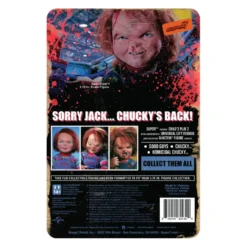 Chucky / Child's Play ReAction Actionfigur Homicidal Chucky (Blood Splatter)