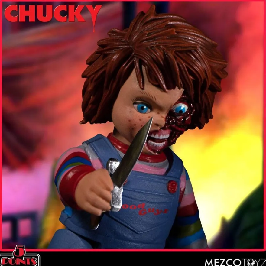 Chucky Die Mörderpuppe 5 Points Actionfigur Chucky 10 cm