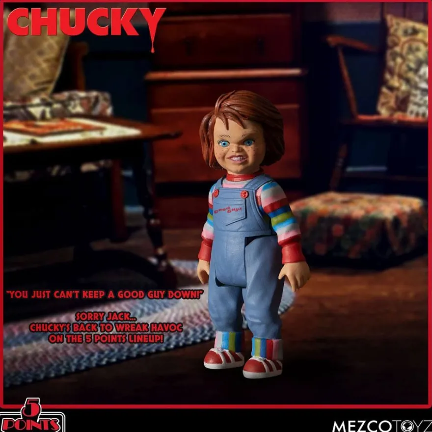 Chucky Die Mörderpuppe 5 Points Actionfigur Chucky 10 cm