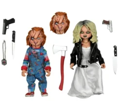 Chucky und seine Braut Retro Actionfiguren Chucky & Tiffany (2-Pack)