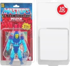 Clamshell PET Gehäuse 10er-Pack für Masters of the Universe Actionfiguren