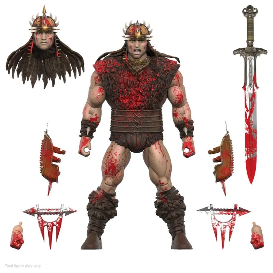 Conan der Barbar Ultimates Actionfigur Conan Blood Soaked Pit Fighter 18 cm