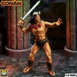 Conan the Barbarian The Tower of the Elephant Young Conan and Yag Kosha Actionfiguren 2-Pack