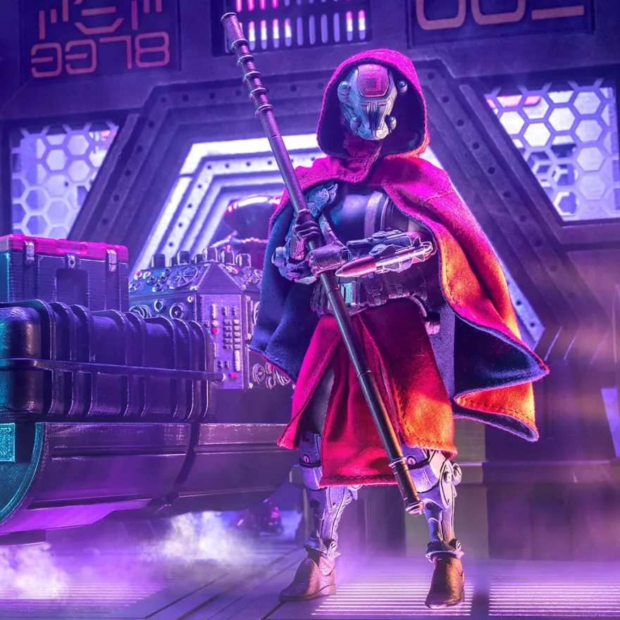 Cosmic Legions Actionfigur Outpost Zaxxius - Kalian Shunn