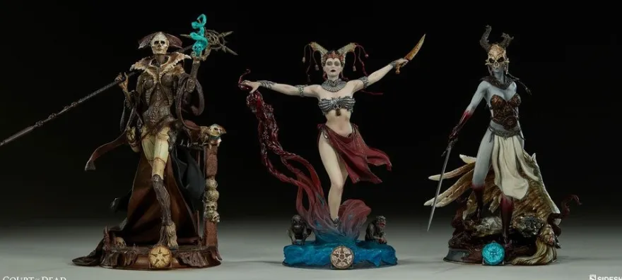Court of the Dead Statue Gethsemoni - Queens Conjuring