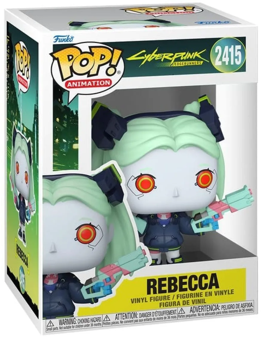 Cyberpunk Edgerunners Animation POP! Vinyl Figur Rebecca 9 cm