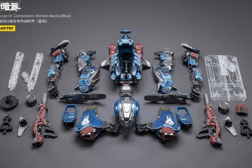Dark Source Purge 01 Combination Warfare Mecha (Blue)