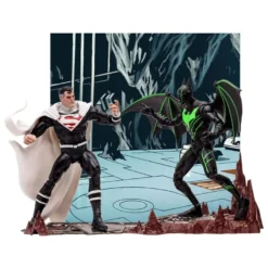 DC Collector Actionfigur 2er-Pack Batman Beyond Vs Justice Lord Superman 18 cm