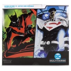 DC Collector Actionfigur 2er-Pack Batman Beyond Vs Justice Lord Superman 18 cm