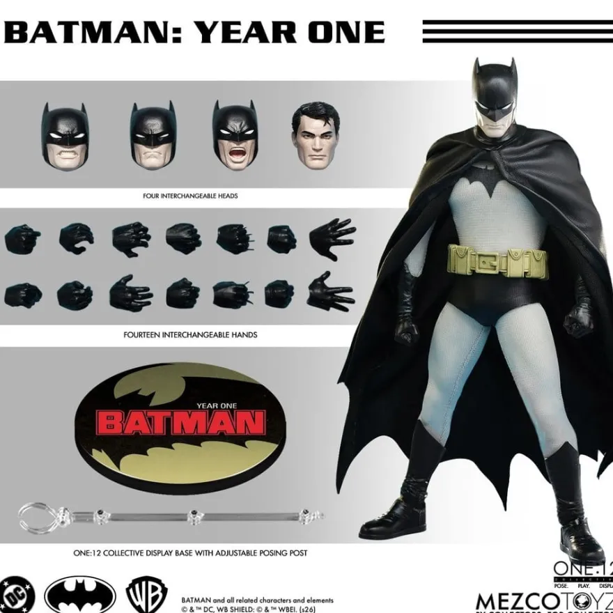 DC Comics Actionfigur 1/12 Batman: Year One 17 cm