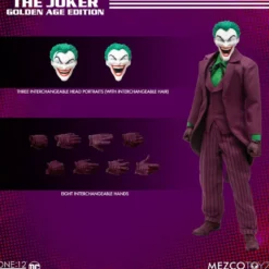DC Comics Actionfigur 1:12 The Joker (Golden Age Edition) 16 cm