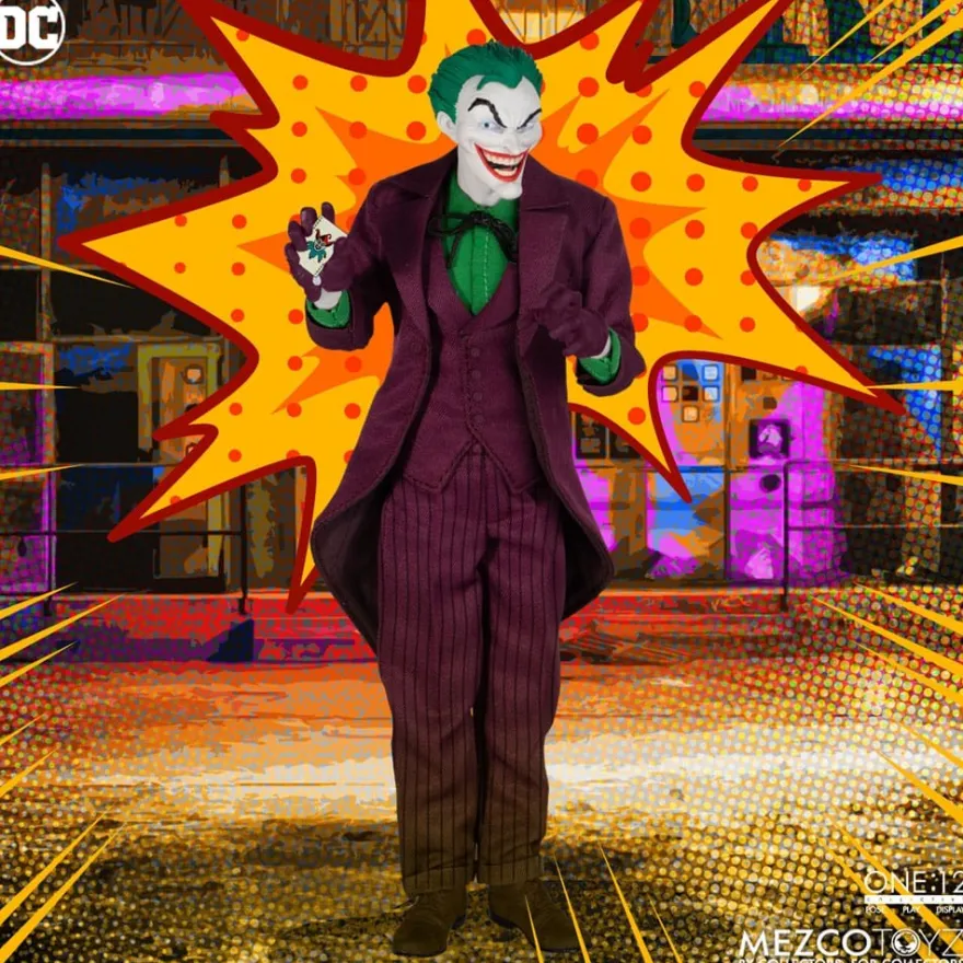 DC Comics Actionfigur 1:12 The Joker (Golden Age Edition) 16 cm