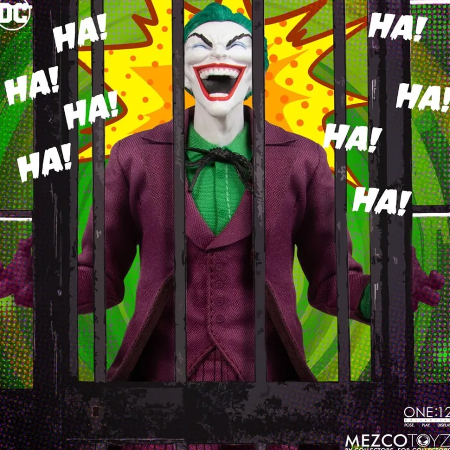 DC Comics Actionfigur 1:12 The Joker (Golden Age Edition) 16 cm
