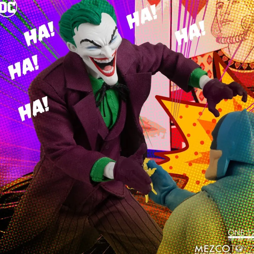 DC Comics Actionfigur 1:12 The Joker (Golden Age Edition) 16 cm