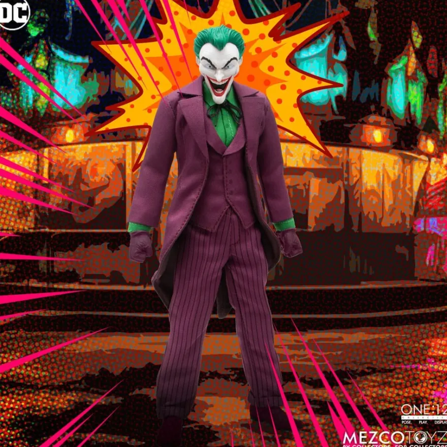 DC Comics Actionfigur 1:12 The Joker (Golden Age Edition) 16 cm