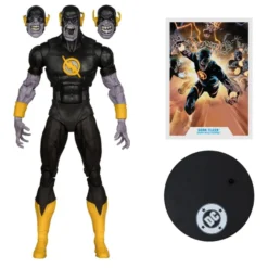 DC Comics DC Multiverse Actionfigur Dark Flash (Dark Mulitverse) (Red Platinum Edition) 18 cm