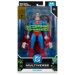 DC Comics DC Multiverse Actionfigur Superman (Superman #9) (Jokerized) (Gold Label) 18 cm