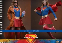 DC Comics Movie Masterpiece Actionfiguren Set Supergirl & Krypto 28 cm