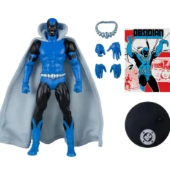 DC Direct Actionfigur Obsidian (Infinity Inc #16) (Chase) (Gold Label) 18 cm