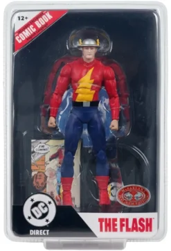 DC Direct Page Punchers Actionfigur The Flash Jay Garrick (The Flash #123) (Red Platinum Edition)