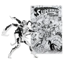 DC Direct Page Punchers Actionfiguren & Comic 4er Pack Superman Series (Sketch Edition) (Gold Label)