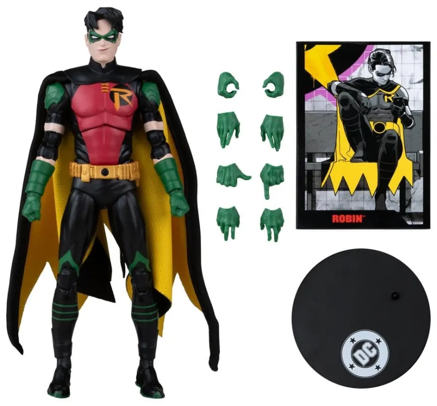 DC Direct Page Punchers Actionfigur Robin Tim Drake (Nightwing #81) (Red Platinum Edition) 18 cm