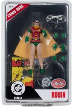 DC Direct Page Punchers Actionfigur Robin Dick Grayson (Batman #1) (Red Platinum Edition) 14 cm
